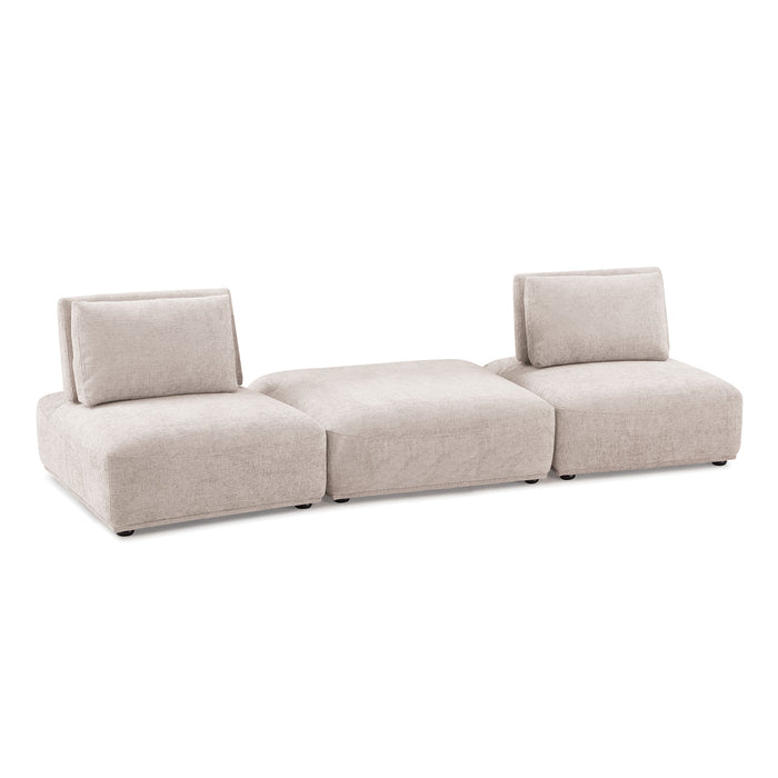 Stavanger 2-Seater w/ Square Ottoman - California Furniture (Coachella, CA)