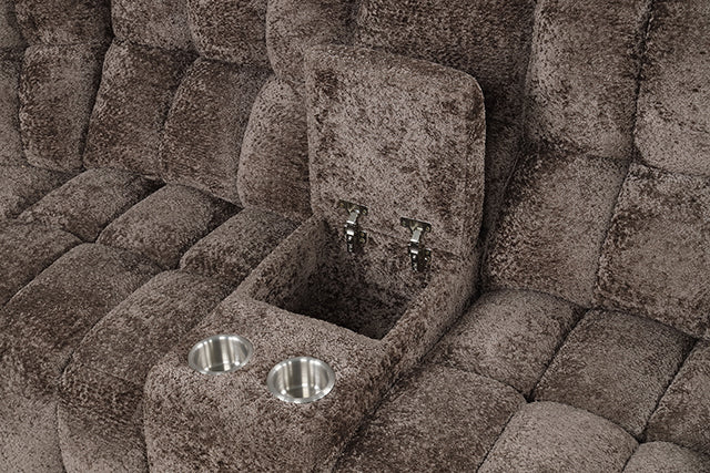 Hieronymus Power Sectional Brown - California Furniture (Coachella, CA)