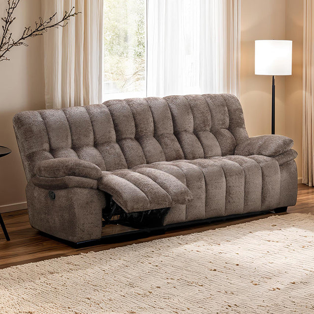 Hieronymus Manual Sofa Brown - California Furniture (Coachella, CA)