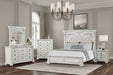 Promenade Bed Dark Brown & White - California Furniture (Coachella, CA)