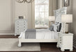 Promenade Bed Dark Brown & White - California Furniture (Coachella, CA)