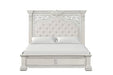 Promenade E.King & Queen Bed Brown & White - California Furniture (Coachella, CA)