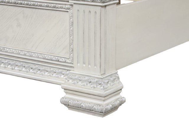 Promenade Bed Dark Brown & White - California Furniture (Coachella, CA)