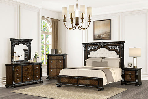 Promenade Bed Dark Brown & White - California Furniture (Coachella, CA)
