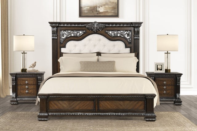 Promenade Bed Dark Brown & White - California Furniture (Coachella, CA)