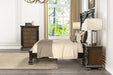 Promenade E.King & Queen Bed Brown & White - California Furniture (Coachella, CA)