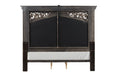 Promenade E.King & Queen Bed Brown & White - California Furniture (Coachella, CA)