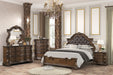 Leovanni 4 Pc Queen Bedroom Set Brown - California Furniture (Coachella, CA)