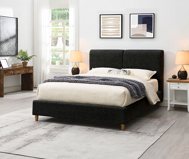 Stavern E.King, Full, & Queen Bed Grey & Black - California Furniture (Coachella, CA)