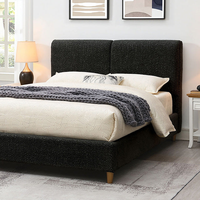 Stavern E.King, Full, & Queen Bed Grey & Black - California Furniture (Coachella, CA)