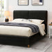 Stavern E.King, Full, & Queen Bed Grey & Black - California Furniture (Coachella, CA)