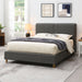Stavern E.King, Full, & Queen Bed Grey & Black - California Furniture (Coachella, CA)