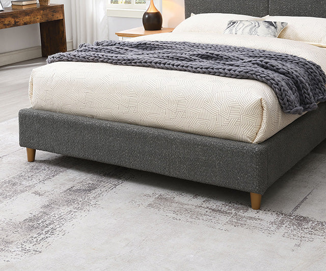 Stavern E.King, Full, & Queen Bed Grey & Black - California Furniture (Coachella, CA)