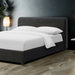 Vertham E.King, Full, & Queen Bed White & Black - California Furniture (Coachella, CA)