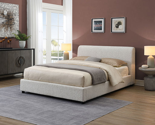 Vertham E.King, Full, & Queen Bed White & Black - California Furniture (Coachella, CA)
