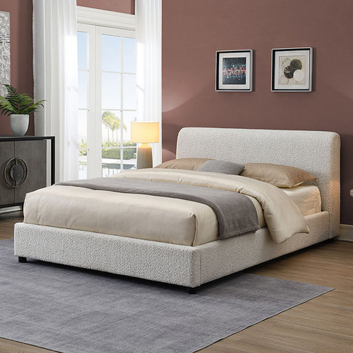 Vertham E.King, Full, & Queen Bed White & Black - California Furniture (Coachella, CA)