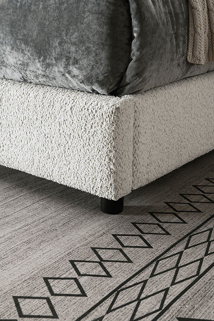 Traverso Bed Black & White - California Furniture (Coachella, CA)