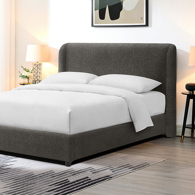 Laverni E.King, Full, & Queen Bed White, Grey, & Black - California Furniture (Coachella, CA)