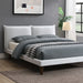 Verwood E.King, Full, & Queen Bed Gray & Light Gray - California Furniture (Coachella, CA)
