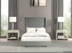Cadwell E.King, Queen, & Full Bed White, Gray, & Black - California Furniture (Coachella, CA)