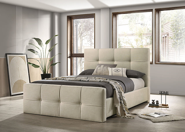 Merced Queen Bed - California Furniture (Coachella, CA)