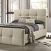 Merced Bed Gray & Ivory - California Furniture (Coachella, CA)