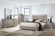 Sinistra Bed Beige, Black, White - California Furniture (Coachella, CA)