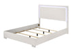 Sinistra Bed Beige, Black, White - California Furniture (Coachella, CA)