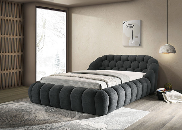 Newquay Bed Black, White, & Gray - California Furniture (Coachella, CA)