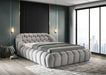 Newquay E.King & Queen Bed White, Grey, & Black - California Furniture (Coachella, CA)