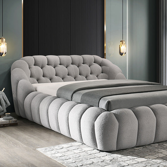Newquay Bed Black, White, & Gray - California Furniture (Coachella, CA)
