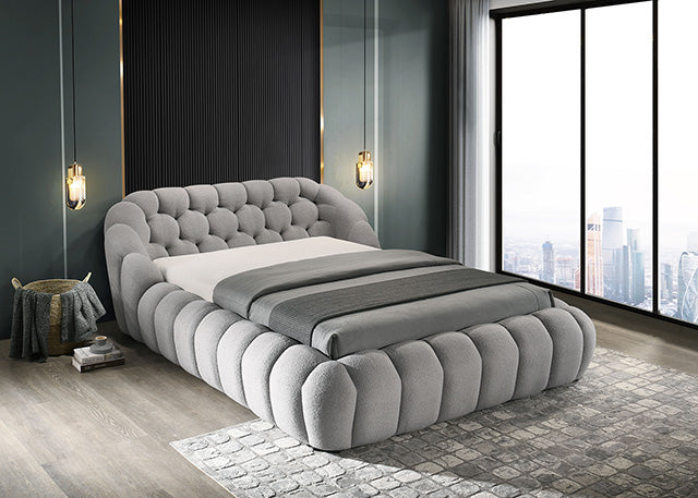 Newquay Bed Black, White, & Gray - California Furniture (Coachella, CA)