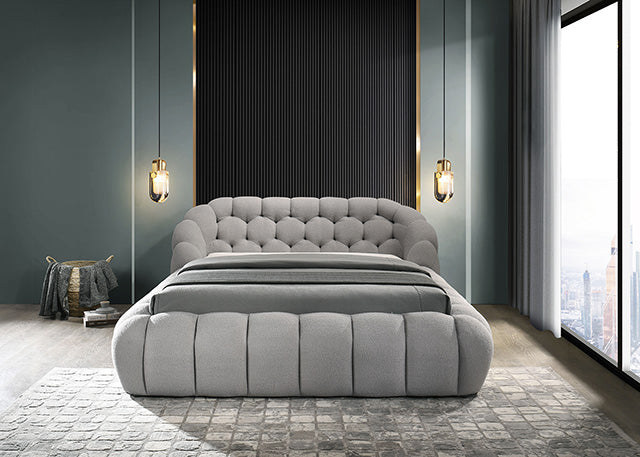 Newquay Bed Black, White, & Gray - California Furniture (Coachella, CA)