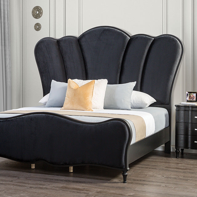 Melodi Parc Bed Black & Silver - California Furniture (Coachella, CA)