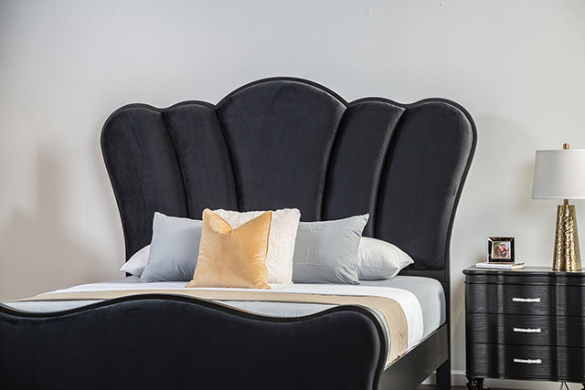 Melodi Parc Bed Black & Silver - California Furniture (Coachella, CA)