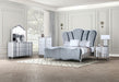 Melodi Parc Bed Black & Silver - California Furniture (Coachella, CA)