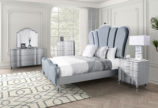 Melodi Parc Bed Black & Silver - California Furniture (Coachella, CA)
