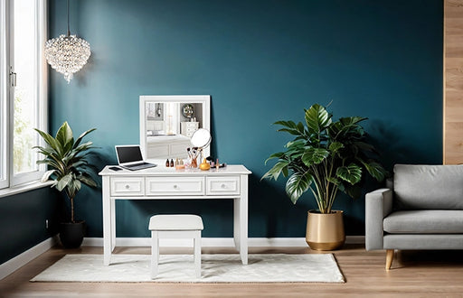 Naucalpan Vanity w/ Stool - California Furniture (Coachella, CA)