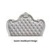 Ventresca Bed White & Chrome - California Furniture (Coachella, CA)