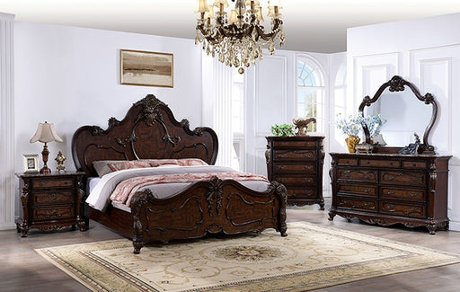 Roselli Bed Chrome & White - California Furniture (Coachella, CA)