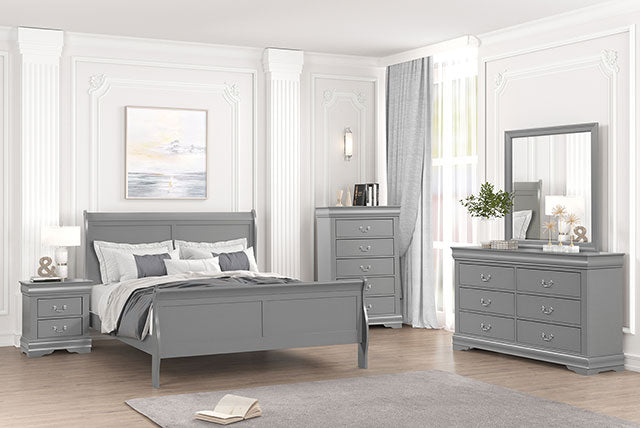 Louis Philippe Queen Bedroom Set - California Furniture (Coachella, CA)