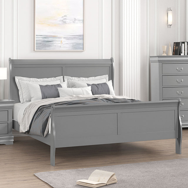 Louis Philippe Queen Bedroom Set - California Furniture (Coachella, CA)
