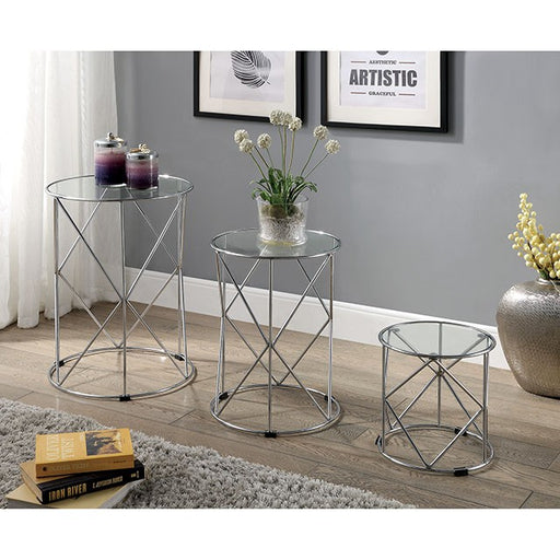 Madyson 3 Pc. Nesting Table - California Furniture (Coachella, CA)