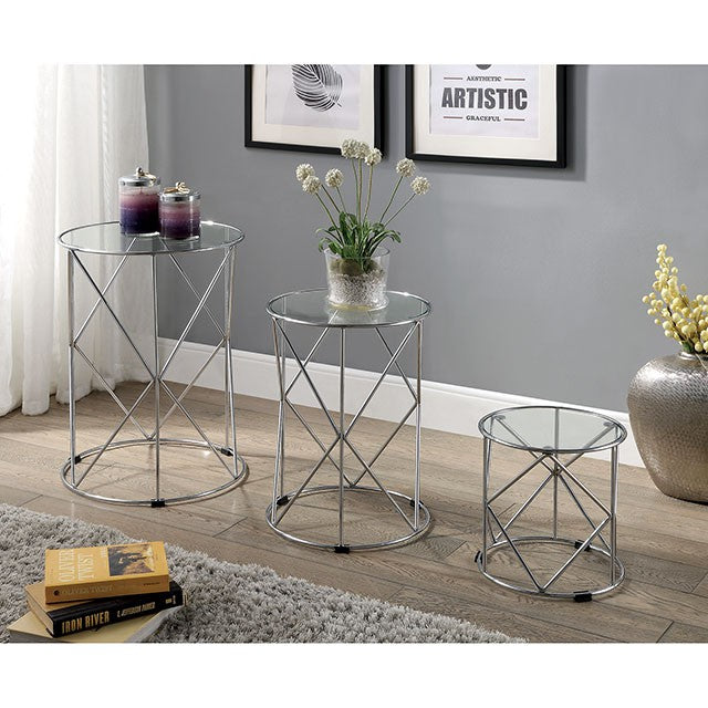 Madyson 3 Pc. Nesting Table - California Furniture (Coachella, CA)