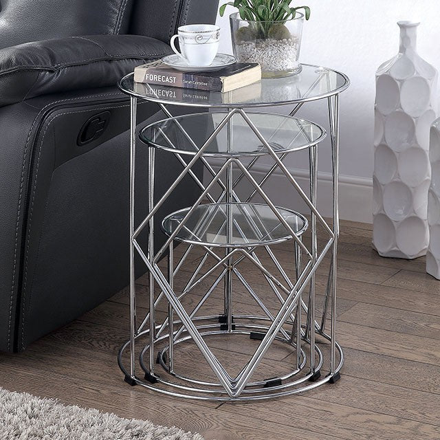 Madyson 3 Pc. Nesting Table - California Furniture (Coachella, CA)
