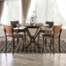 Marina 5 PC Dining Table Set Walnut - California Furniture (Coachella, CA)