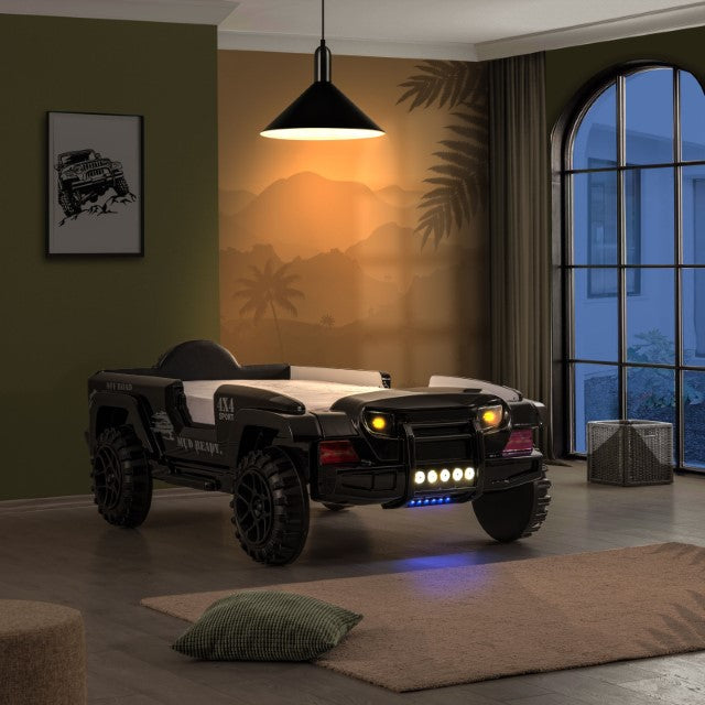 Randlar Bed Pink, Green, & Black - California Furniture (Coachella, CA)