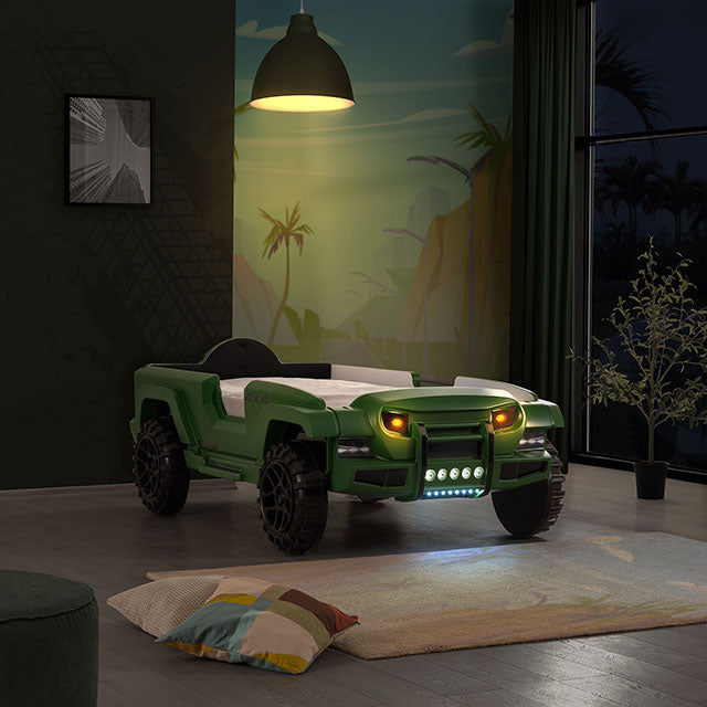 Randlar Bed Pink, Green, & Black - California Furniture (Coachella, CA)