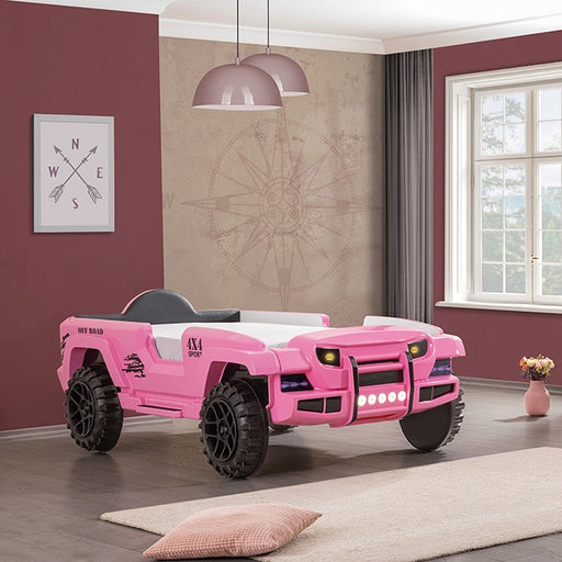 Randlar Bed Pink, Green, & Black - California Furniture (Coachella, CA)
