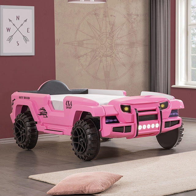 Randlar Bed Pink, Green, & Black - California Furniture (Coachella, CA)
